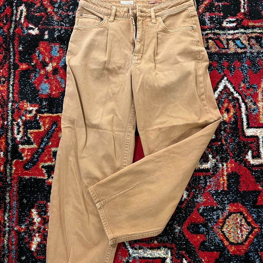 Pilcro ‘The Breaker’ pants in Caramel - Picture 3 of 4